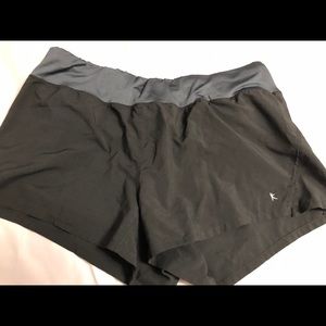Black Danskin Athletic Shorts, Size XXL